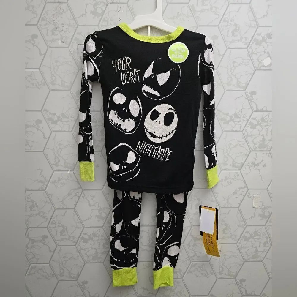 The Nightmare Before Christmas Jack Skellington Boy's 2pc Pajama Set